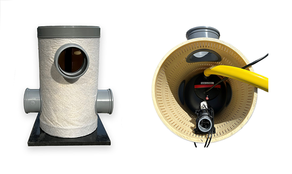 pompput in de kruipruimte pompput in kruipruimte